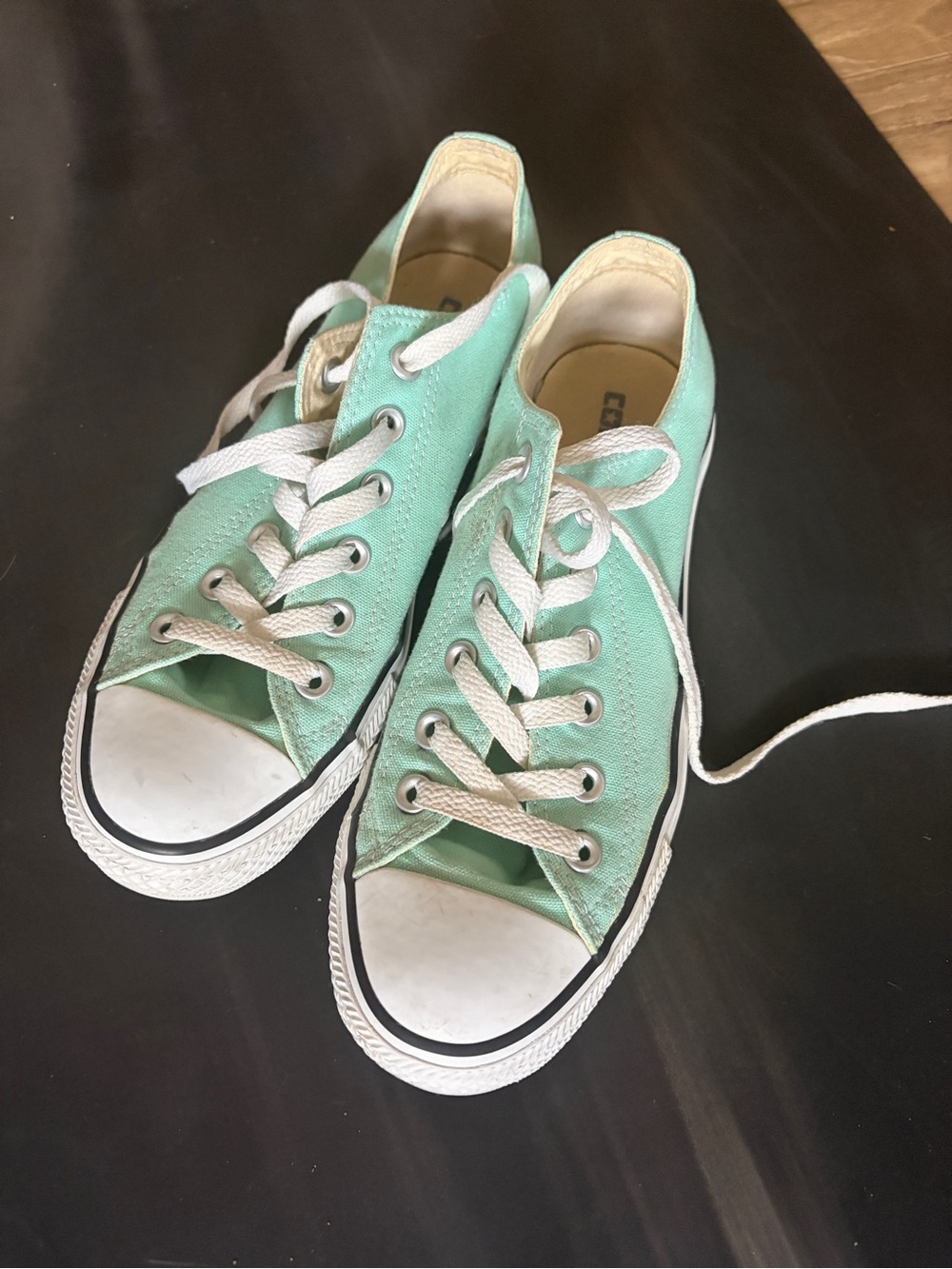 Converse Mint Green Sneakers